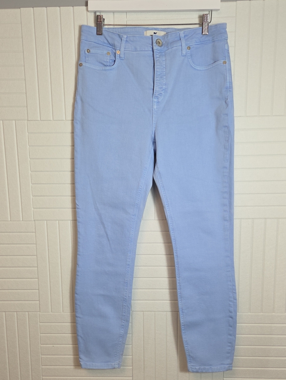 Vineyard Vines Powder Blue High Rise Skinny Jeans Size 30